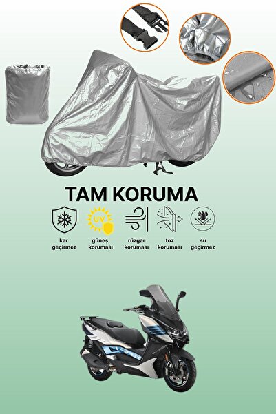 dokaca Gray Tail Bag and Lock Mismatch Arora Chinf 318 Compatible Motorcycle ...