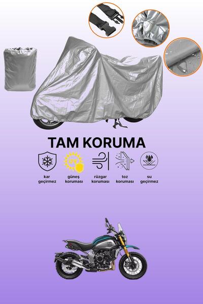 dokaca غطاء دراجة نارية رمادي اللون متوافق مع CFmoto 700CL-X ADV، غطاء واقي، ...