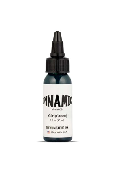 Dynamic Green 1oz/30ml Yeşil Dövme Boyası