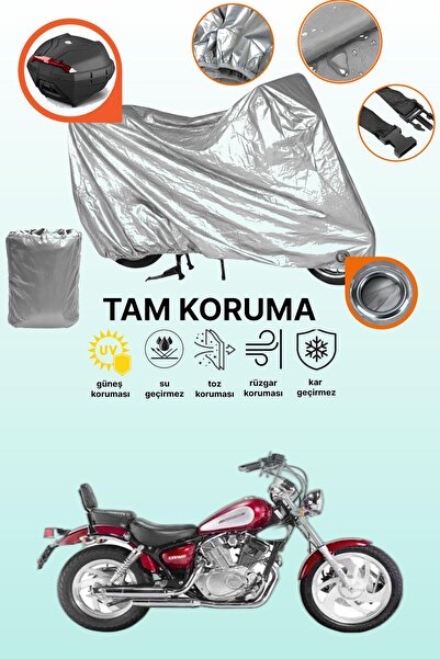 dokaca Gray Lock and Tail Bag Compatible Keeway Super Shadow 250 Compatible M...