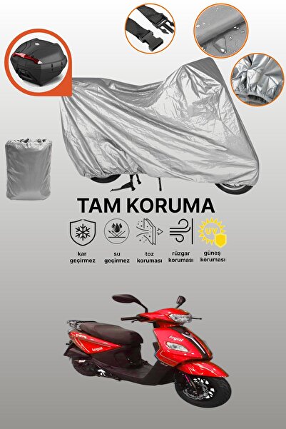 dokaca Gray Rear Bag Compatible King Motor Kr-44 Loyal 50 Compatible Motor Ta...