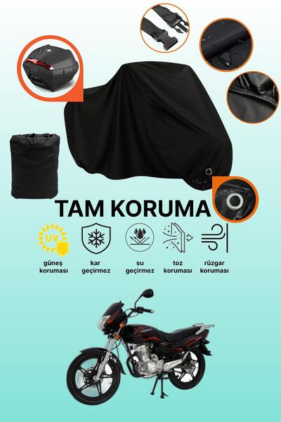 dokaca Black Lock and Tail Bag Compatible Mondial 125 Mx Grumble Compatible M...