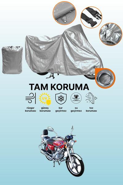 dokaca غطاء محرك متوافق مع أرورا YM 150-A متوافق مع القفل الرمادي