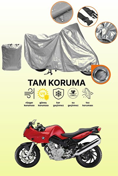 dokaca Grey Lock Compatible Bmw F 800 S Compatible Motorcycle Tarpaulin, Prot...