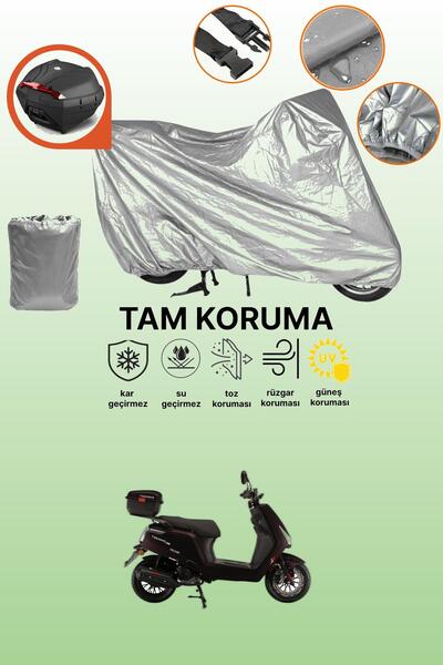 dokaca Falcon Techno 50 Efi Compatible Motorcycle Tarpaulin Compatible with G...