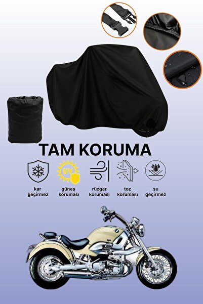 dokaca Black Bmw R 1200 C Compatible Motorcycle Cover, Protective Cover, Moto...