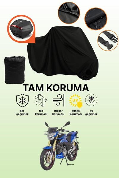 dokaca Black Tail Bag Compatible Mondial 180 Z-One S Compatible Motorcycle Ta...