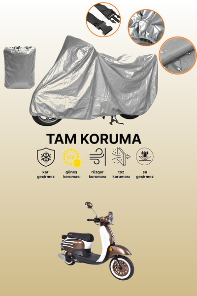 dokaca غطاء دراجة نارية متوافق مع غراي أورا دازل 50، غطاء واقي، غطاء محرك