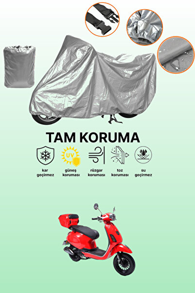 dokaca Gray Tail Bag and Lock Incompatible Rks Azure 50 Pro Compatible Motorc...