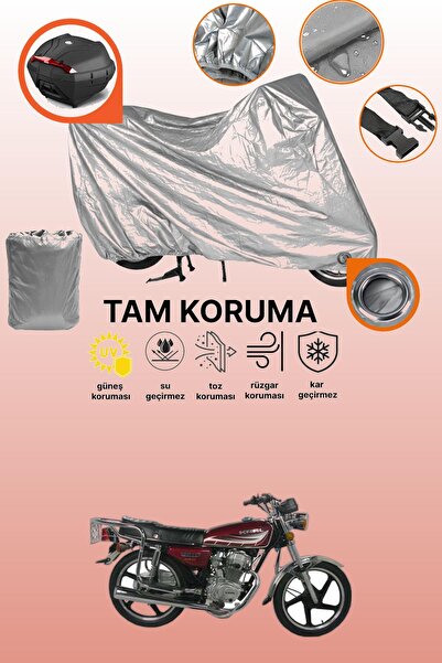dokaca Gray Rear Bag and Lock Compatible King Motor Kr-100-2 Compatible Motor...