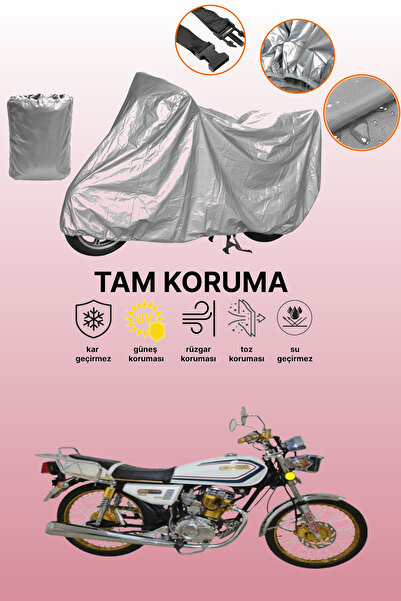 dokaca حقيبة خلفية رمادية وقماش دراجة نارية متوافق مع طراز Kuba Cheetah 170F