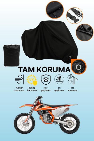 dokaca قماش دراجة نارية متوافق مع KTM 450 SXF متوافق مع قفل أسود