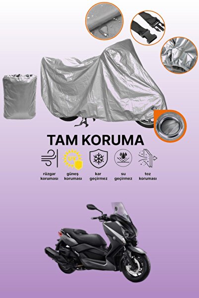 dokaca غطاء محرك متوافق مع ياماها X-Max 400 ABS متوافق مع غطاء المحرك باللون ...