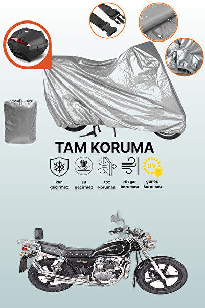 dokaca حقيبة خلفية رمادية متوافقة مع Arora AR 150-A، غطاء محرك متوافق مع جاكو...