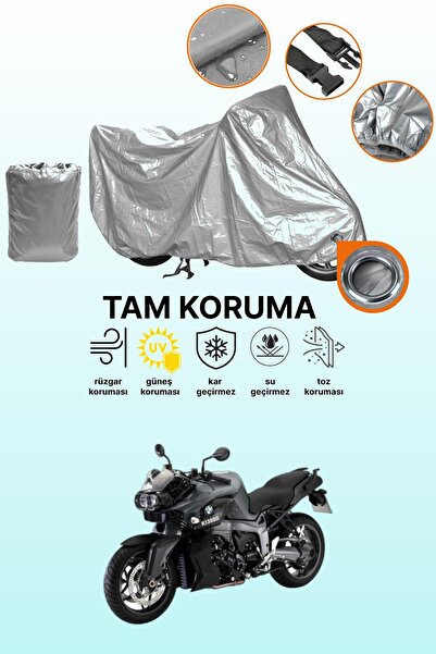 dokaca Grey Lock Compatible Bmw K 1300 R Compatible Motorcycle Tarpaulin, Pro...