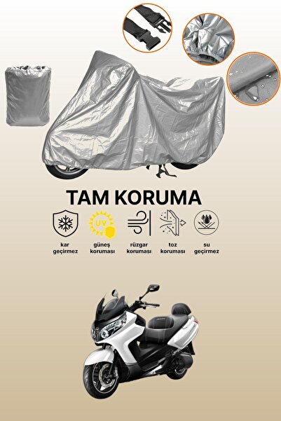 dokaca Gray Rear Bag and Lock Non Compatible Sym Maxi 400I Abs Compatible Mot...