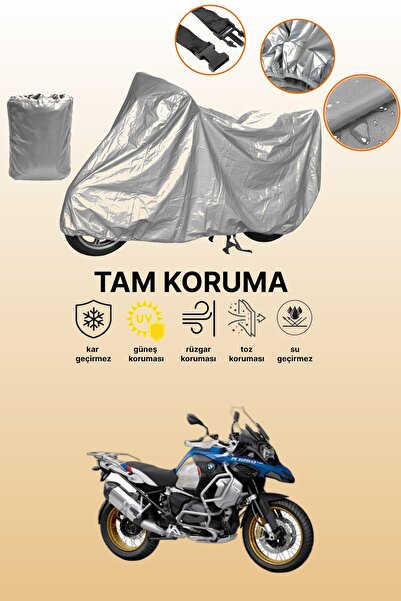 dokaca Grey Bmw R 1250 Gs Adventure Compatible Motorcycle Cover, Protective C...