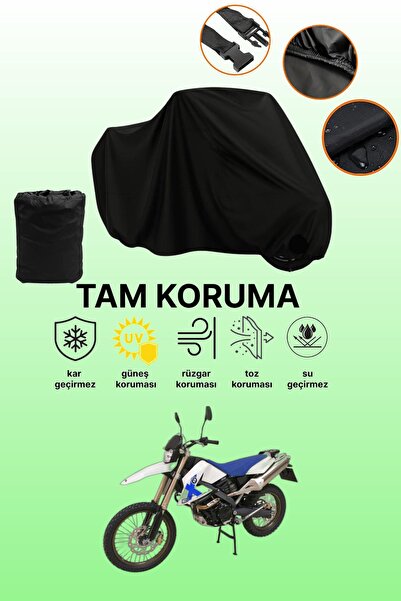 dokaca Black Bmw g 650 X Challenge Compatible Engine Cover, Protective Cover,...