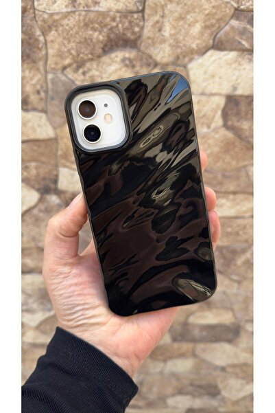 Vip Case iPhone 11 Compatible Glossy Camera Protruding Luxury 3D Water Ripple Pattern Glossy Silicone Wavy