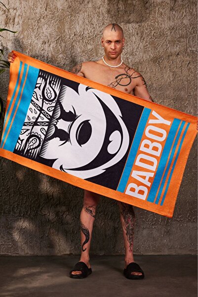 Plus Eighteen Badboy Orange Beach Towel - 75X140