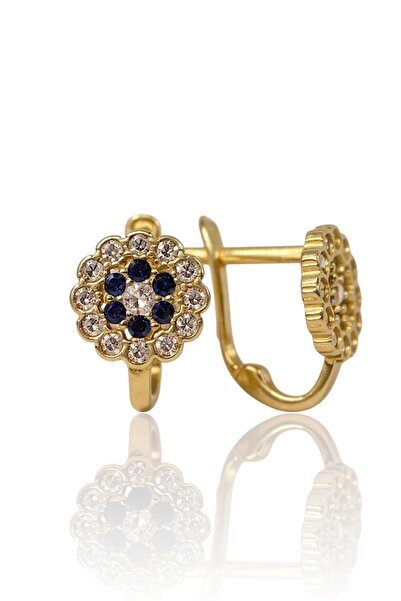 Güler Kuyumculuk Altın Papatya Bebek Küpesi