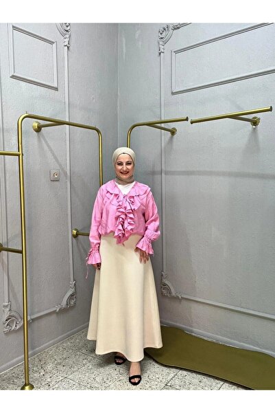 Azra vvear Kadın Sukuba Kloş Tesettür Etek