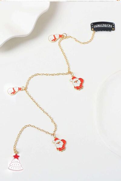 New Obsessions New Year's Figure Hanging Hair Chain Hair Accessory