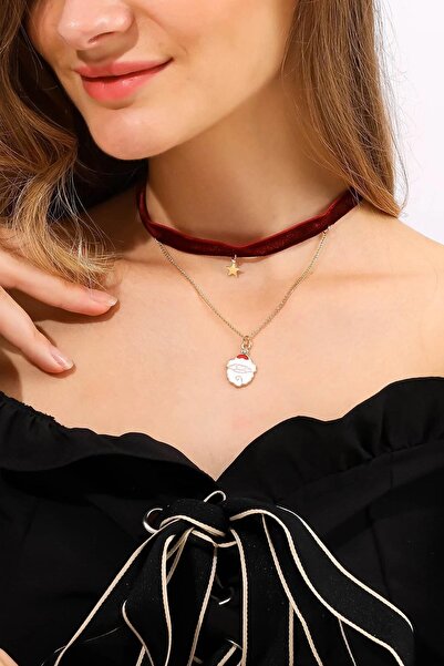 New Obsessions New Year's Velvet Choker Necklace Set 2 Pack