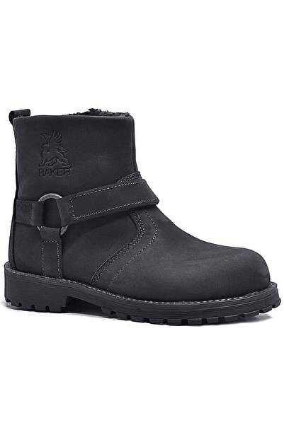Rakerplus Chiron Genuine Leather Zippered Winter Children's Boots