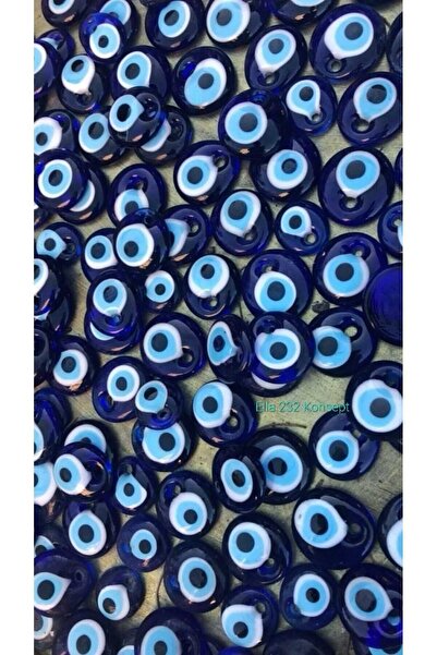 Rosso Levanto 15 bucăți de mărgele de sticlă perforată de 4 cm, 5 metri de fr...