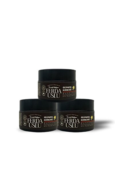 Fermente Mutfağım Mineral Güneş Kremi 40 SPF - 3 Adet-Nar Çekirdeği Yağı + Çi...