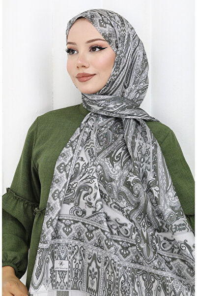 sefamerve Šála Janjan s etnickým vzorem 70305-16 norkově béžová