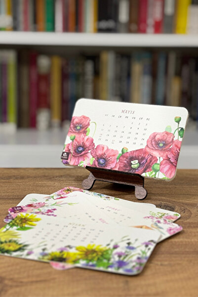 Bi Dünya Haber 2026 Yılı Çiçekli İslami Takvim (Hicri-Miladi)