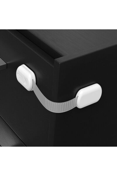 Miningaa Non-Leaving Trace Adhesive Adjustable Size Multi-Purpose Cabinet And Door Lock Baby Safety