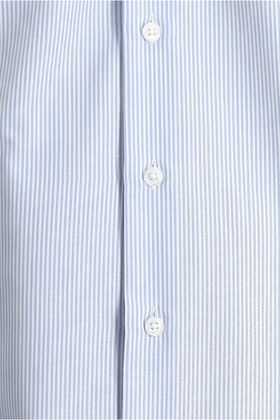 Kiğılı Cămașă cu mânecă lungă, slim fit, din bumbac cu dungi, ușor de călcat