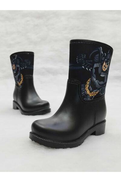 Sea&Blue Батман з принтом Водонепроникні дитячі дощові чоботи для дитячого садка