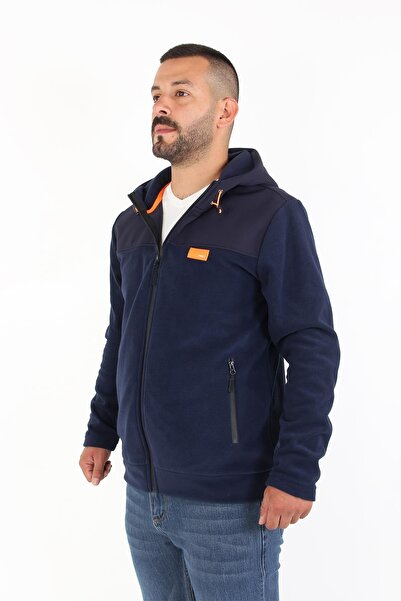 Mckanzie 6044 Kapşonlu Fermuarlı Polar Mont