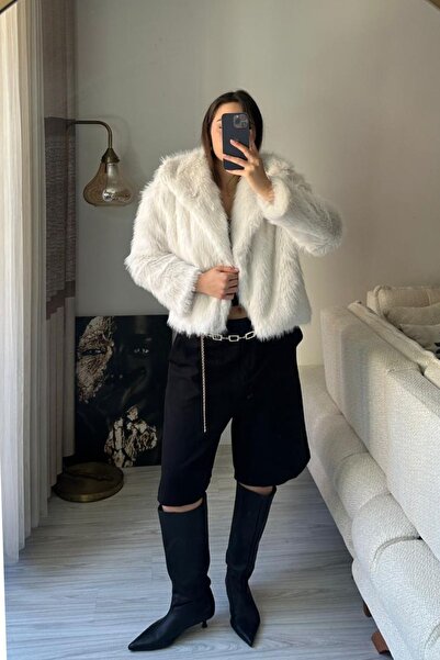 Hollyhocks Мека текстура, подплатена с висококачествена кожа (без джобове и к...