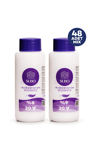 Subo OKSİDAN KREM MİX (24 %6 20 VOLUME+24 %9 30 VOLUME ) 48X60 ml