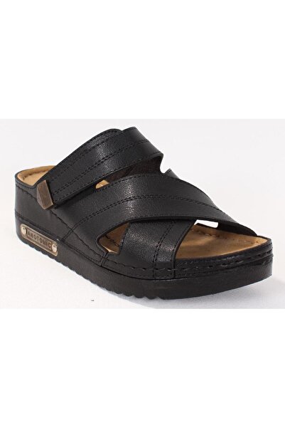 DAGOSTER DZA37-3005 شبشب نسائي أسود لتقويم العظام يوميًا