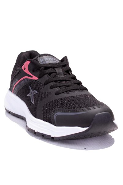Kinetix Tieron Black Pink Orthopedic Daily Women's Sports Shoes