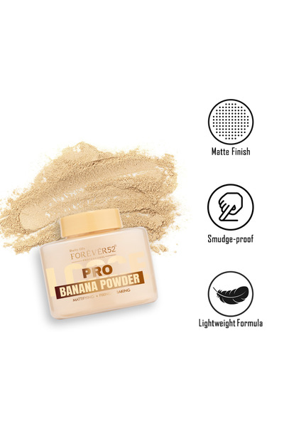 Forever52 بودرة تثبيت سائبة احترافية