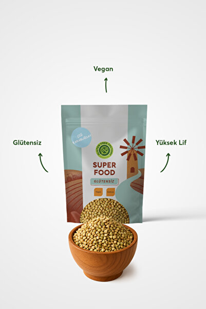 GLUTENSİZ FABRİKA Glutensiz Çiğ Karabuğday 1 Kg (TANE)