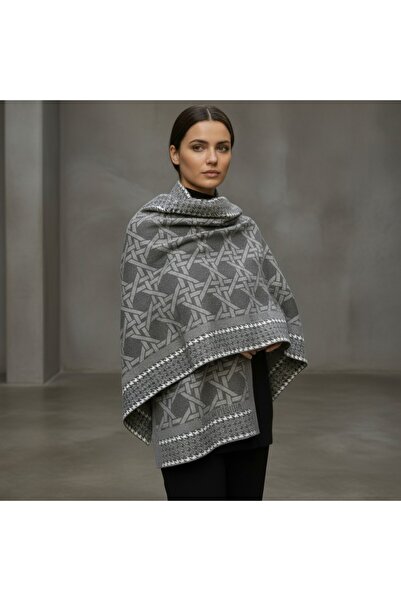 Onur Scarf - Patterned Quality Scarf for Both Shoulders and Neck, Double-Sided Fashion Item Trend Store