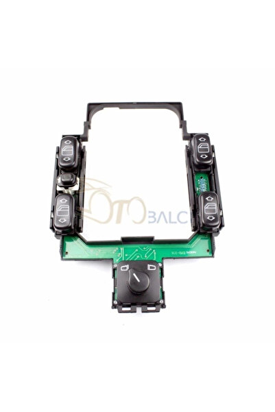 otobalcı Mercedes Benz W202 Kasa Cam Açma Düğmesi Ayna Ayar Düğmesi Takımı