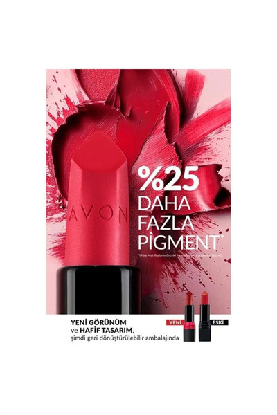 AVON Ultra Mat Ruj - Pink Passion