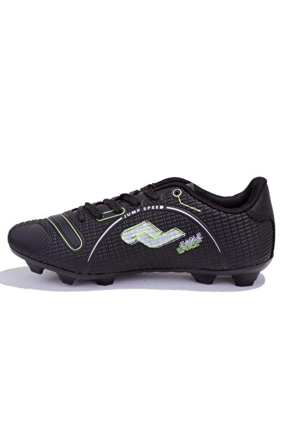 Jump 28223 Black Cleats Men's Football Shoes