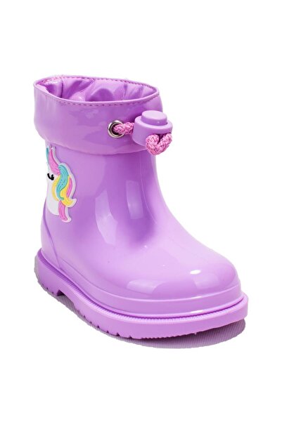 IGOR Igor W10253 Bimbi Unicornio - Lilac Orthopedic Girl's Rain Boots