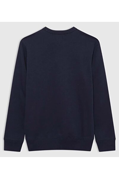 GAP Original Arch Crew Logo 852079 Erkek Sweatshirt LACİVERT