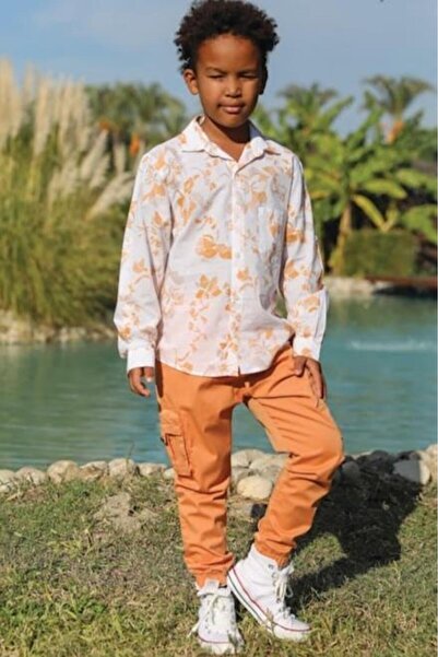 Jack Lions Παντελόνι Cargo Pocket Boy's Elastic Leg